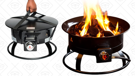 Outland Firebowl 893 Deluxe Portable Propane Gas Fire Pit | $120 | Amazon